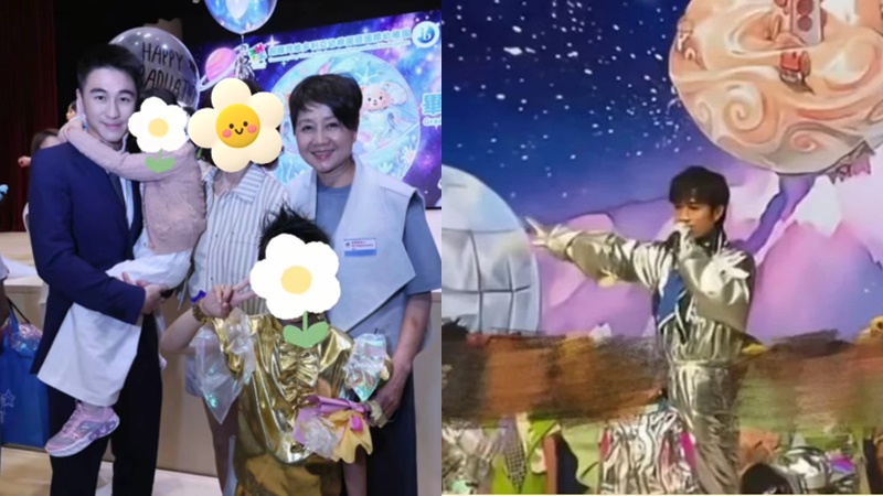 何猷君兒子貴族幼稚園畢業天價學費曝光  四太梁安琪現身  何廣燊同古巨基大仔係同班同學？