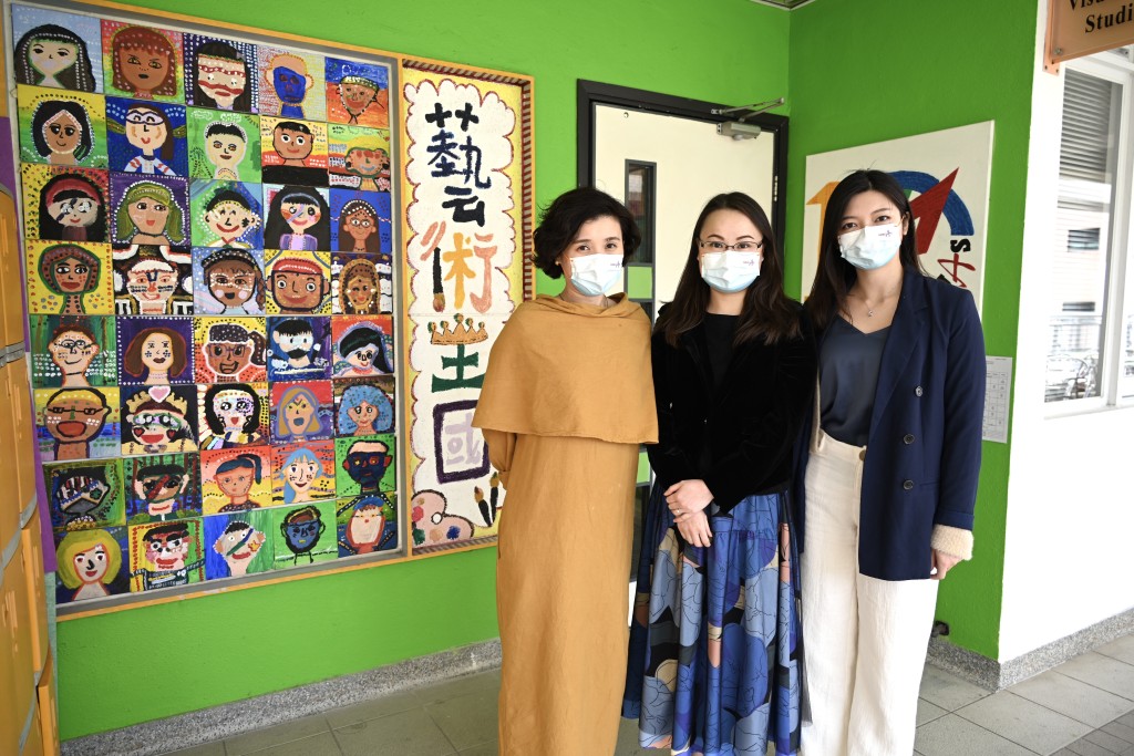 三名老師以相融理念教導學生，同時一切以孩子為本。