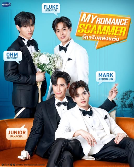 主演多部人气BL剧集的Junior和Mark。Facebook@GMMTV
