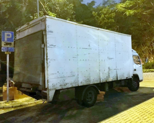 涉案貨車。