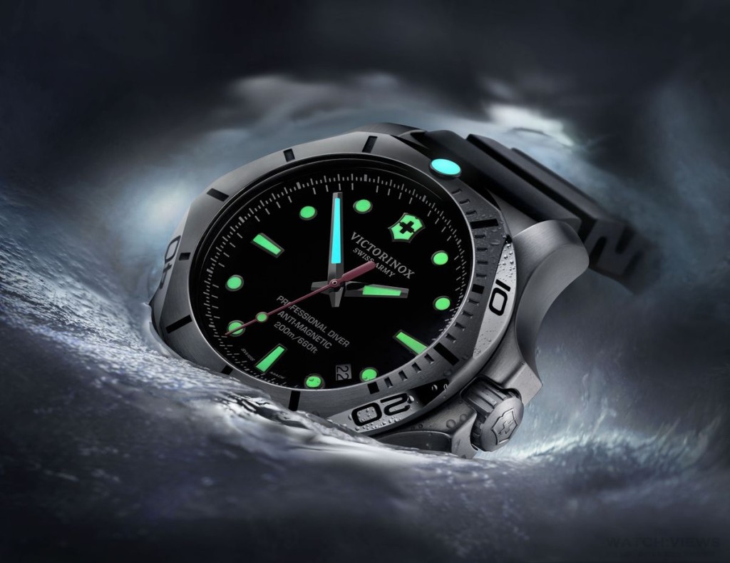 Victorinox I.N.O.X. Professional Diver Titanium是可以承受130種極端耐力測試的瑞士腕表。
