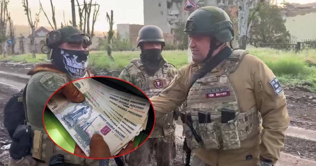 俄安全部隊起獲3.75億現金 普里戈任指是僱佣兵「安家費」。