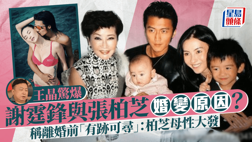 王晶驚爆謝霆鋒與張柏芝婚變原因？  稱離婚前「有跡可尋」：柏芝母性大發