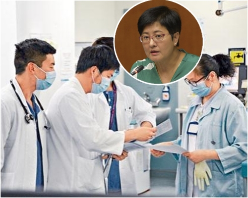 黃碧雲表示,民主黨不排除提出私人條例草案,修訂醫生註冊條例。