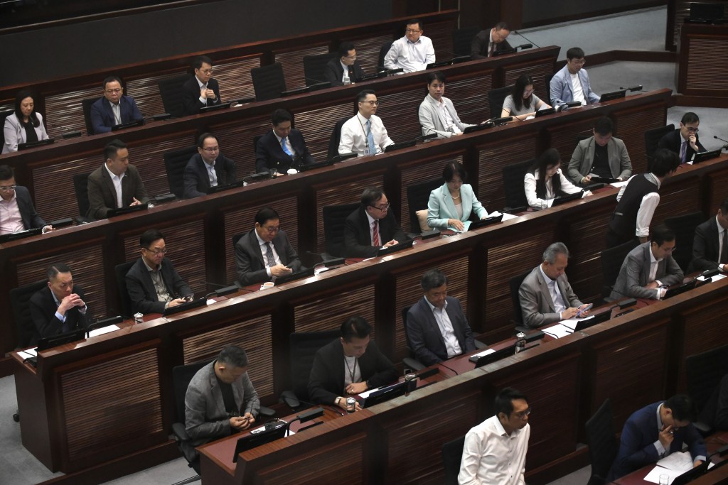 內務委員會特別會議處理兩項根據《維護國家安全條例》訂立的附屬法例 。何健勇攝 內務委員會特別會議處理兩項根據《維護國家安全條例》訂立的附屬法例 。何健勇攝