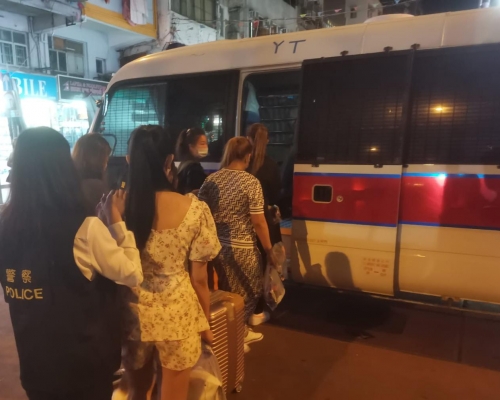 被捕人士 警方圖片