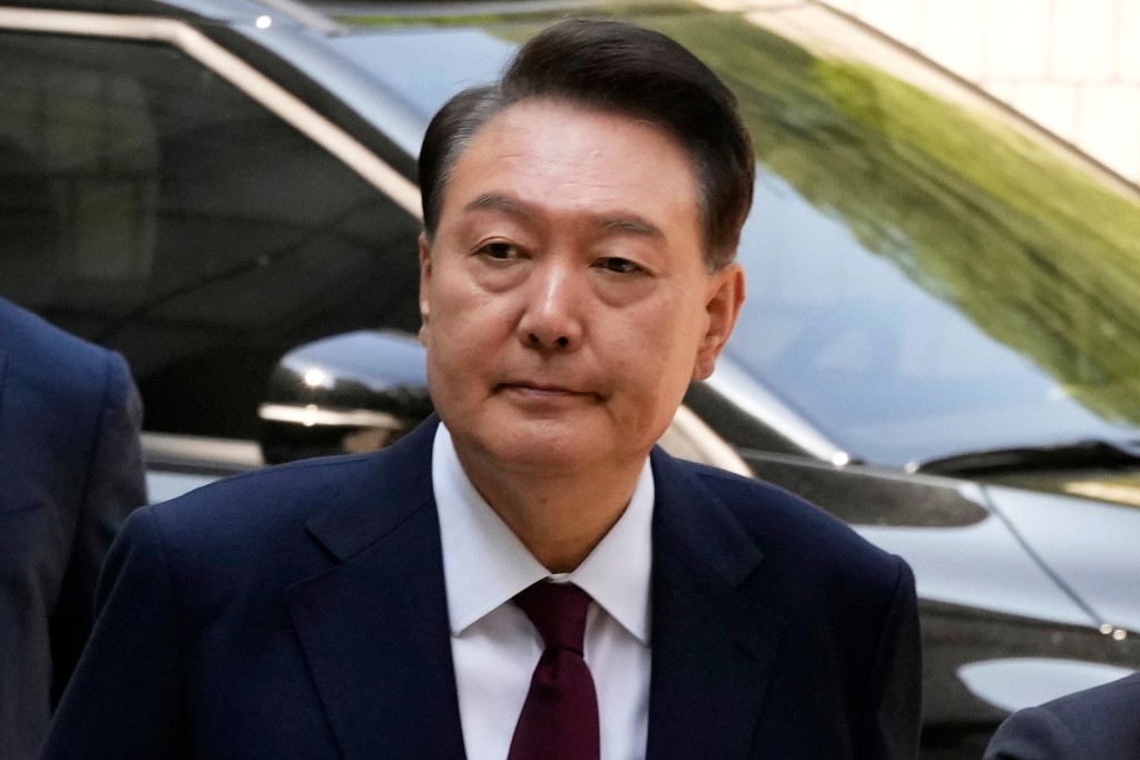 韓國前總統尹錫悅。美聯社