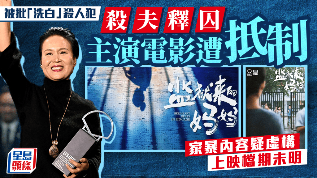 《監獄來的媽媽》│殺夫釋囚主演電影 家暴內容惹議檔期未明