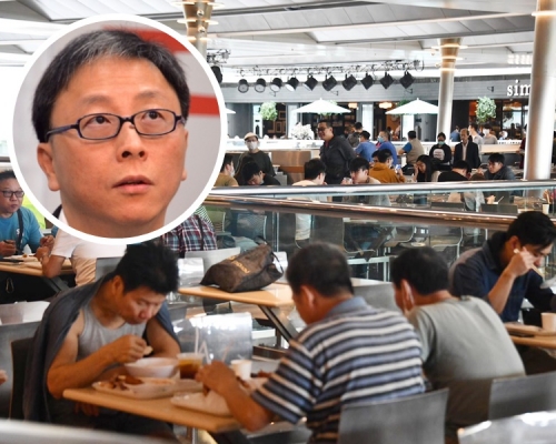 何栢良倡禁止2至3人以上聚集。