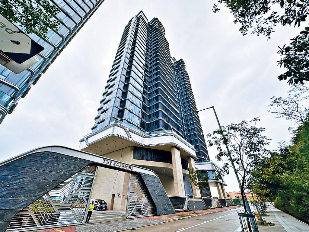 凱玥昨連沽2伙4房，呎價在3.1萬水平。