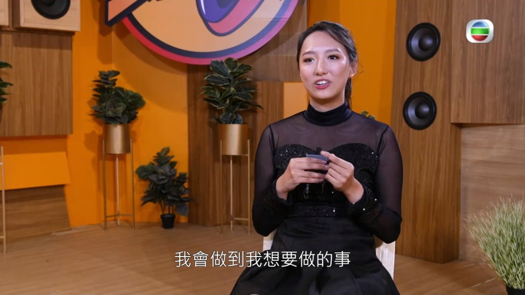 前港姐姜嘉琳表演極盡視聽之娛，可惜最後輸咗。