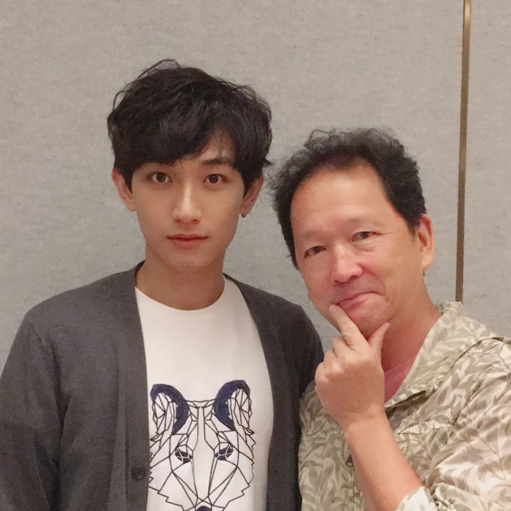 Martin曾向智叔學戲,令其演技進步不少。