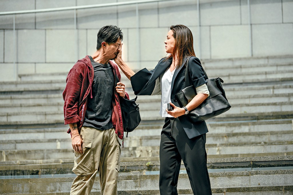 張繼聰遭韋羅莎掌摑到狂飆淚。