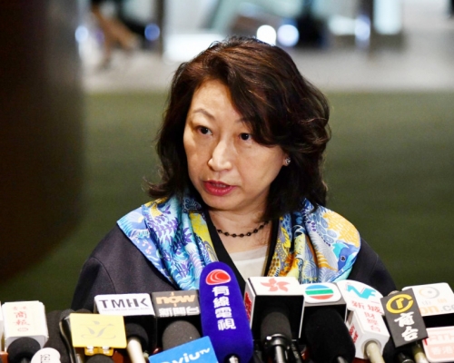 鄭若驊表示,不希望有人喜歡裁決就拍手,不喜歡就罵。 資料圖片