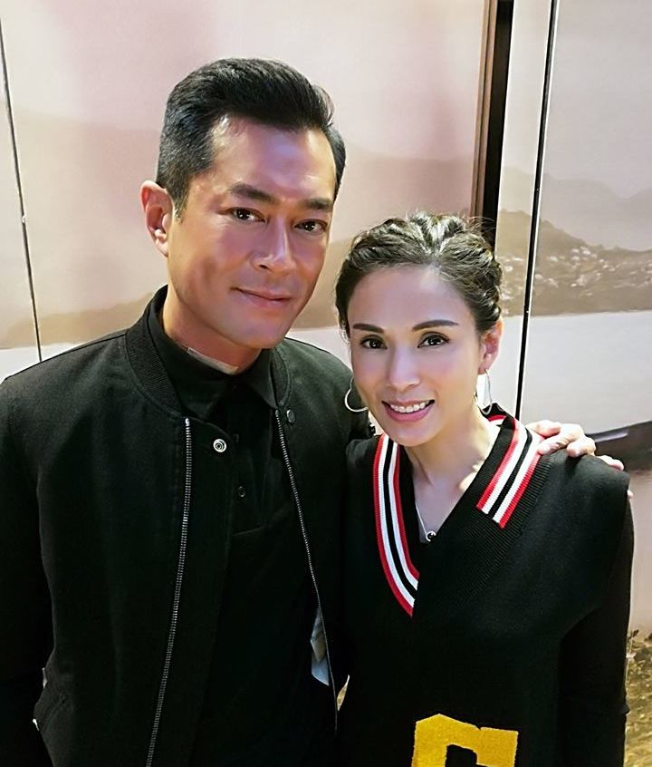 古天樂(左)、李若彤(右)。網圖