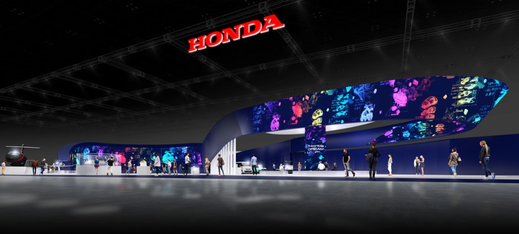 本田以「Honda DREAM LOOP」為展會主題