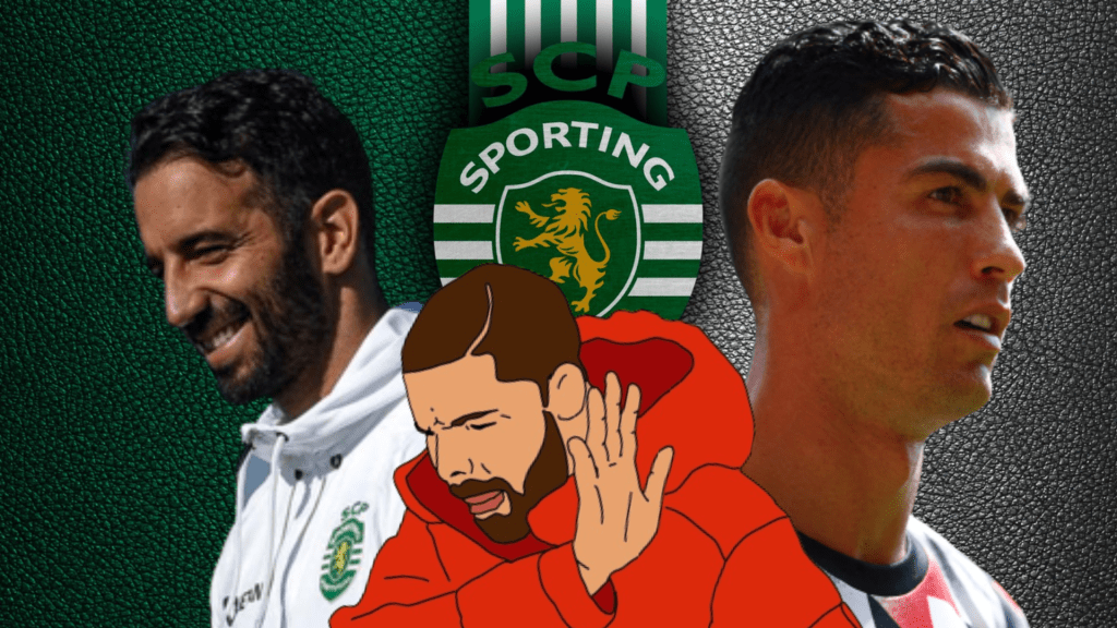 即使C朗拿度貴係士砵亭的傳奇，但現任教練阿莫林仍然向這名國家隊舊隊友SAY NO，看來「NO THANKS」的MEME圖可以大派用場。