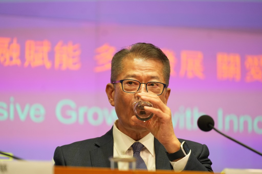 財政司司長陳茂波今日公布新一份《財政預算案》。資料圖片
