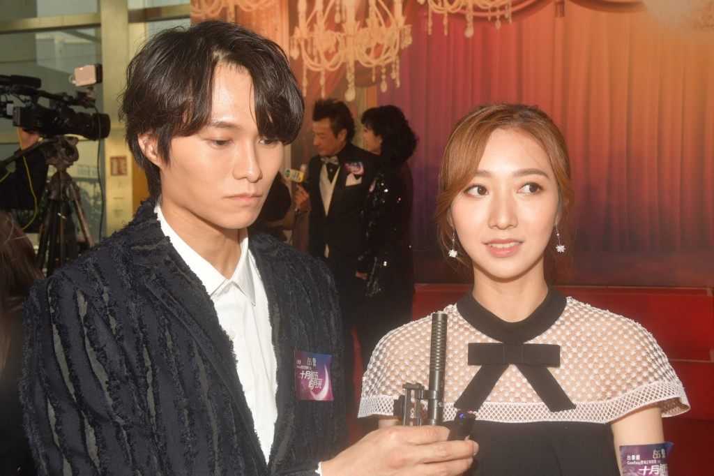 胡鴻鈞笑言要衝擊視后,何依婷都說讓他。