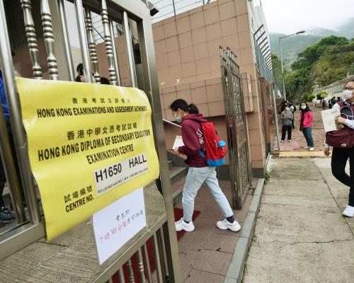 4名資訊及通訊科技科考生因病缺席或中途離場。 資料圖片