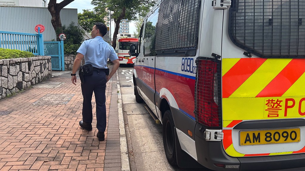 警方到場調查。蔡楚輝攝