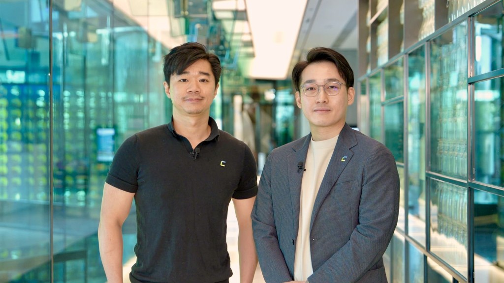 數碼港培育初創 Butler聯合創辦人林樂宜（左）和陳德鴻（右）