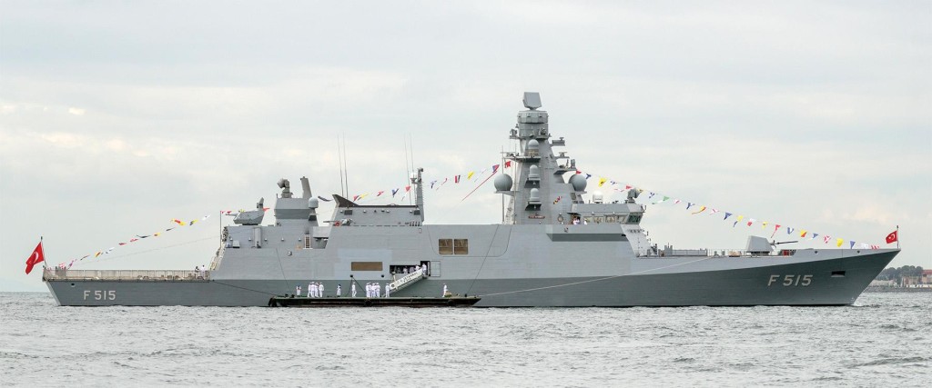 圖為土耳其「伊斯坦堡」級導彈護衛艦。USNI 圖為土耳其「伊斯坦堡」級導彈護衛艦。USNI