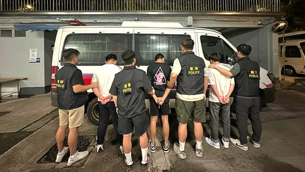 被捕的3名少年。