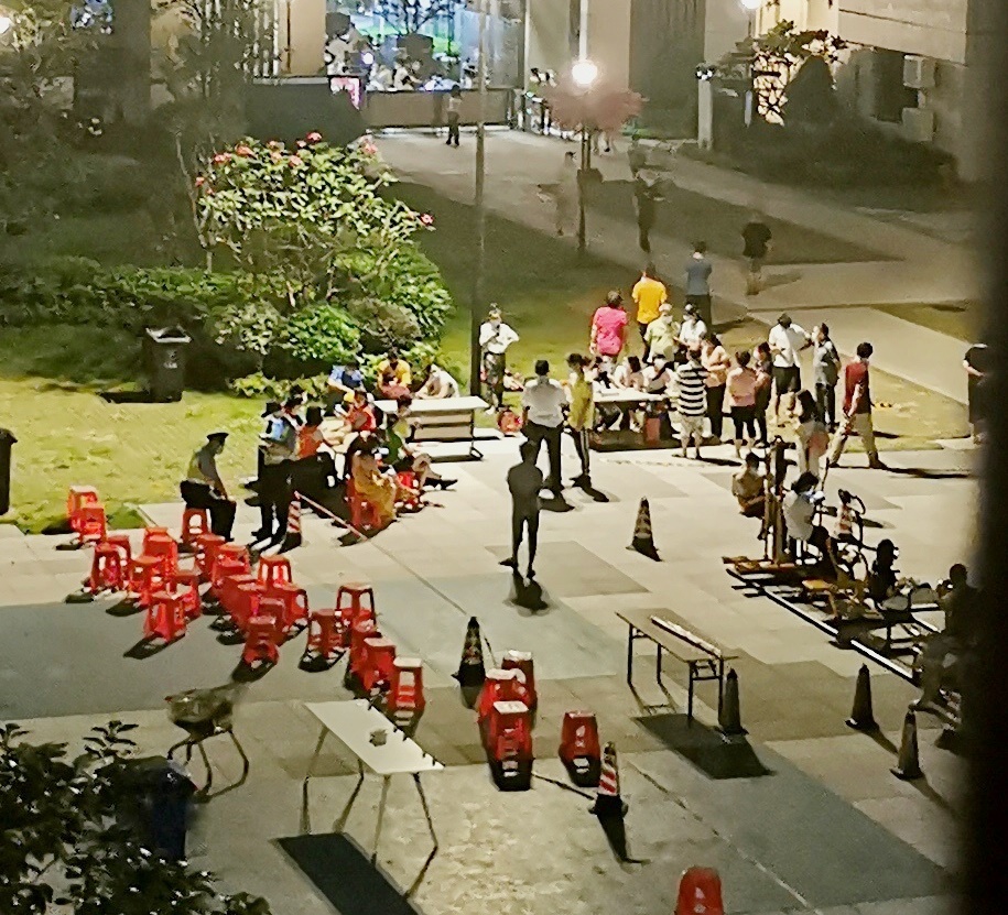佛山市民眾接受檢測。網上圖片