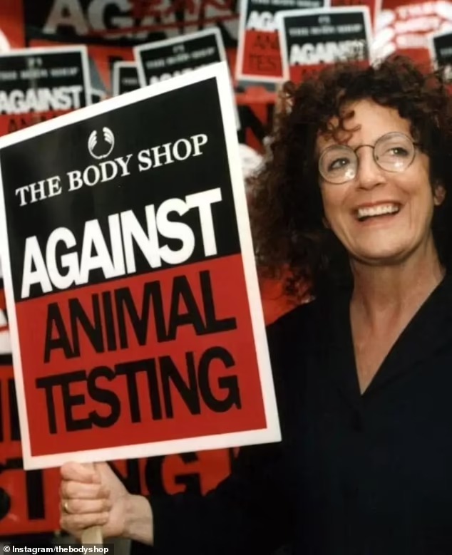 The Body Shop品牌的关键业务目标之一，是拒绝动物测试。网上图片