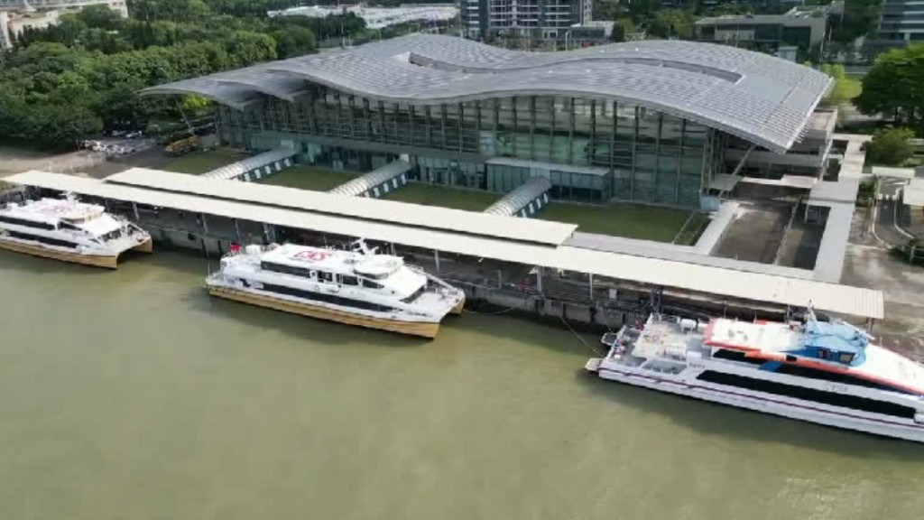 南沙客運港至香港機場航線復航,約70分鐘便可從南沙港到香港機場。