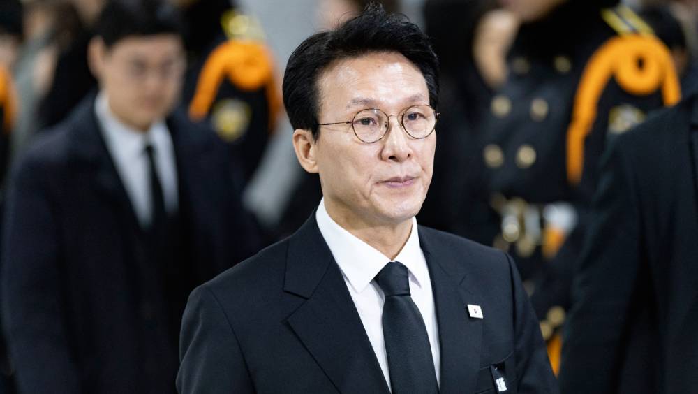 韓總理金民錫臨時取消訪華行程。 法新社