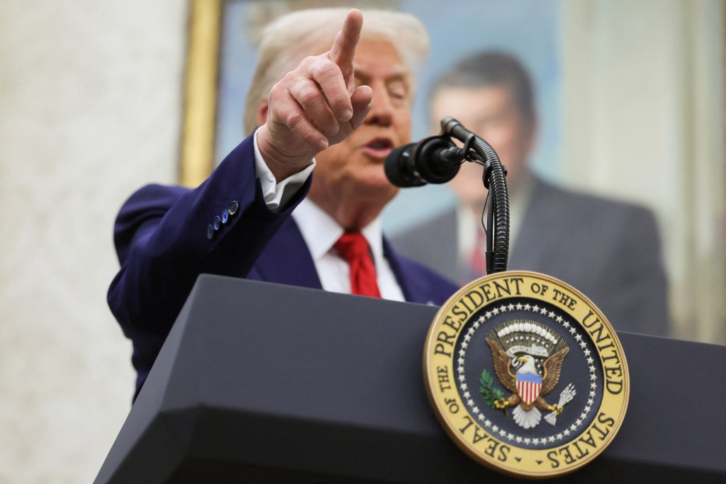 特朗普斥國際貿易法院的裁決「摧毀總統權力」。路透社