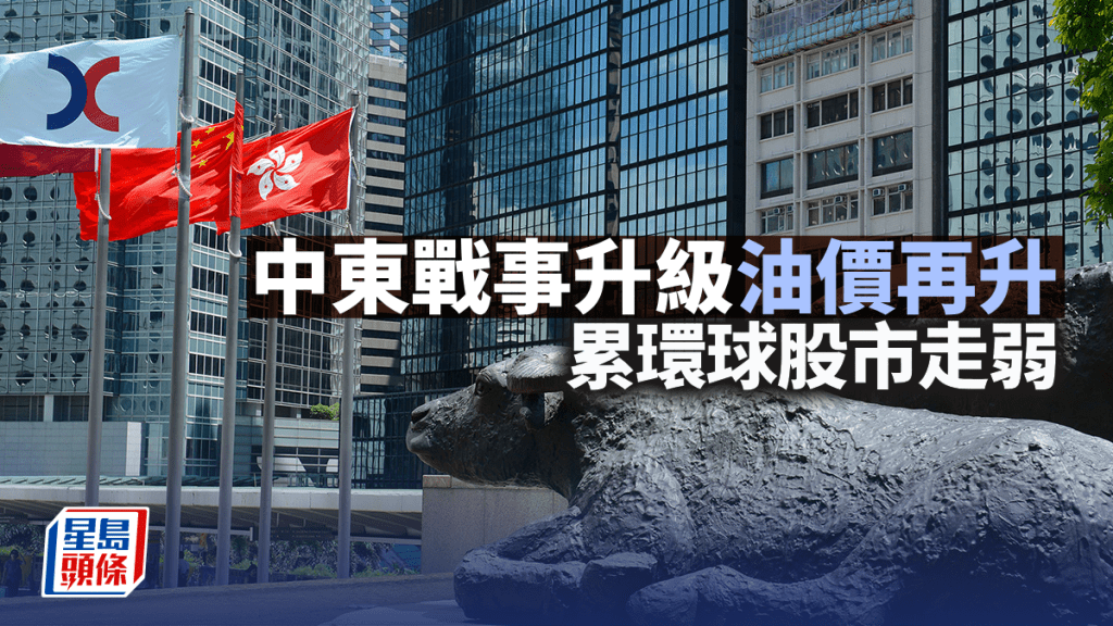 中東戰事升級 油價再升 累環球股市走弱｜古天后