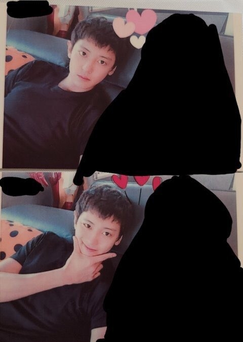 燦烈這照手臂紋身消失了。