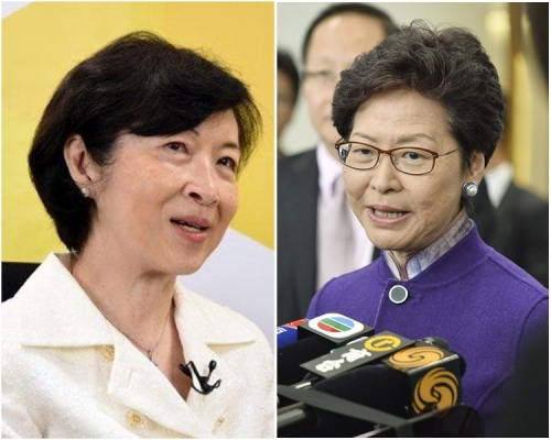 林鄭月娥拒評論羅范椒芬不續任科技園公司主席的原因。