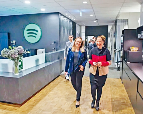 瑞典音乐串流服务公司Spotify的总部。