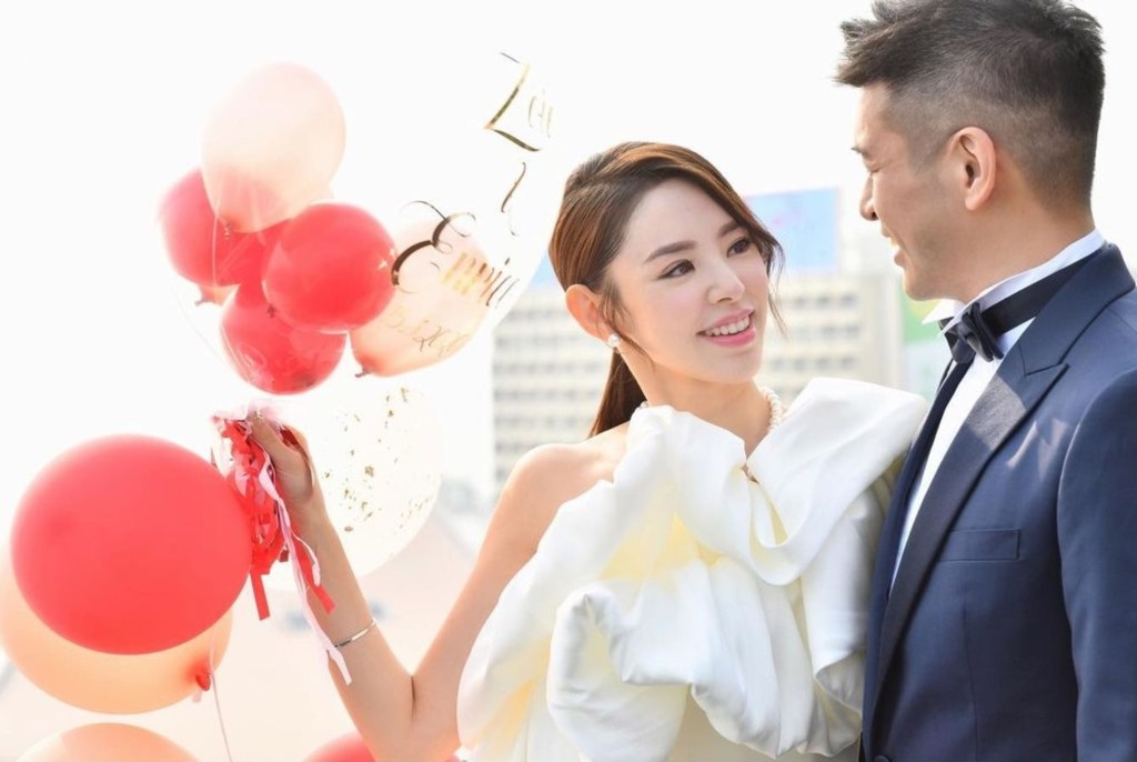 譚凱琪2020年嫁拍拖8年的圈外富貴男友莊日宇。