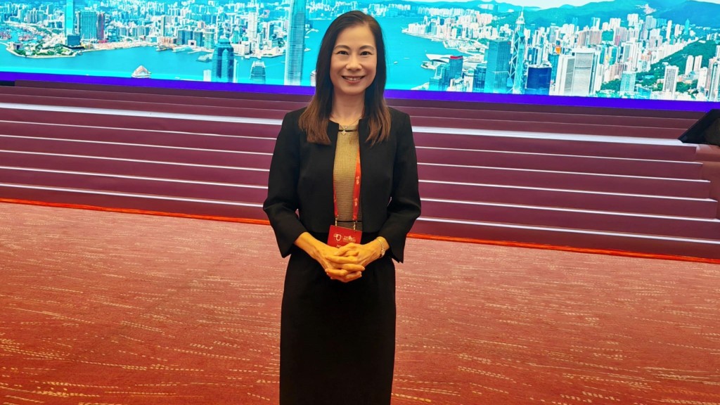 港區人大代表、選委界議員陳曼琪。