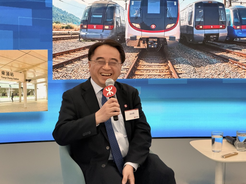 金澤培表示,港鐵在推動「智慧鐵路」的工作已建立一定基礎。 金澤培表示,港鐵在推動「智慧鐵路」的工作已建立一定基礎。
