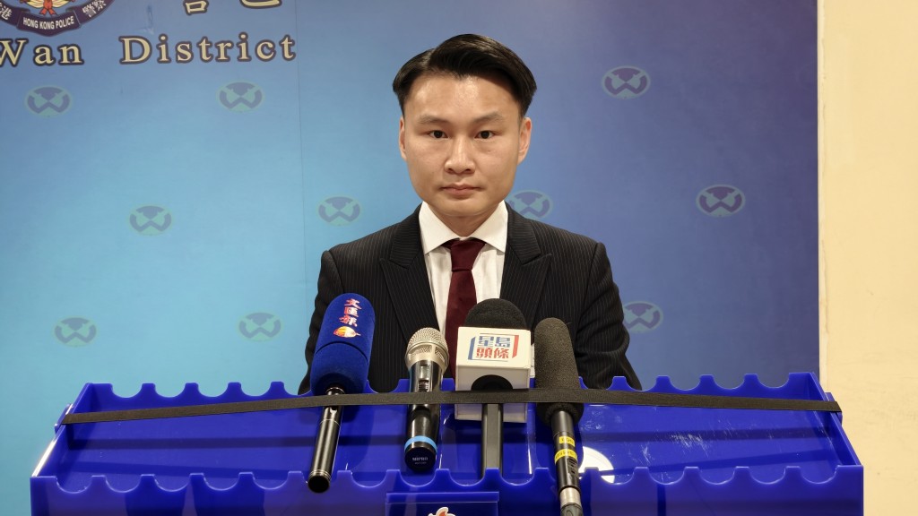 荃灣警區重案組高級督察張文迪。黃文威攝