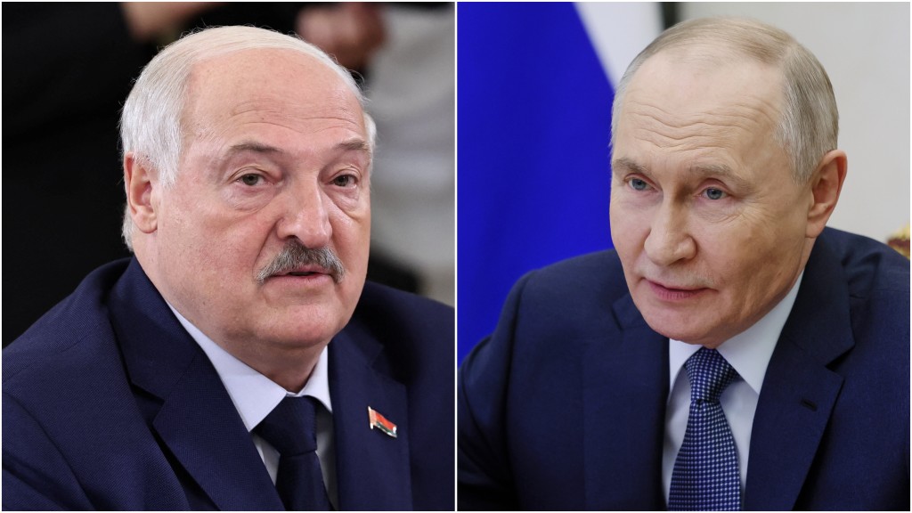 白俄總統盧卡申科及俄羅斯總統普京受邀加入加沙和平委員會。 路透社 / 美聯社