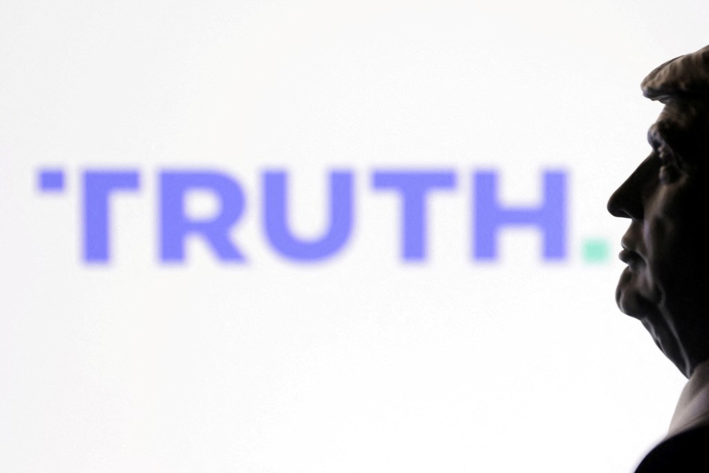 特朗普自創的社交平台Truth Social，母公司首季虧損近32億。路透社