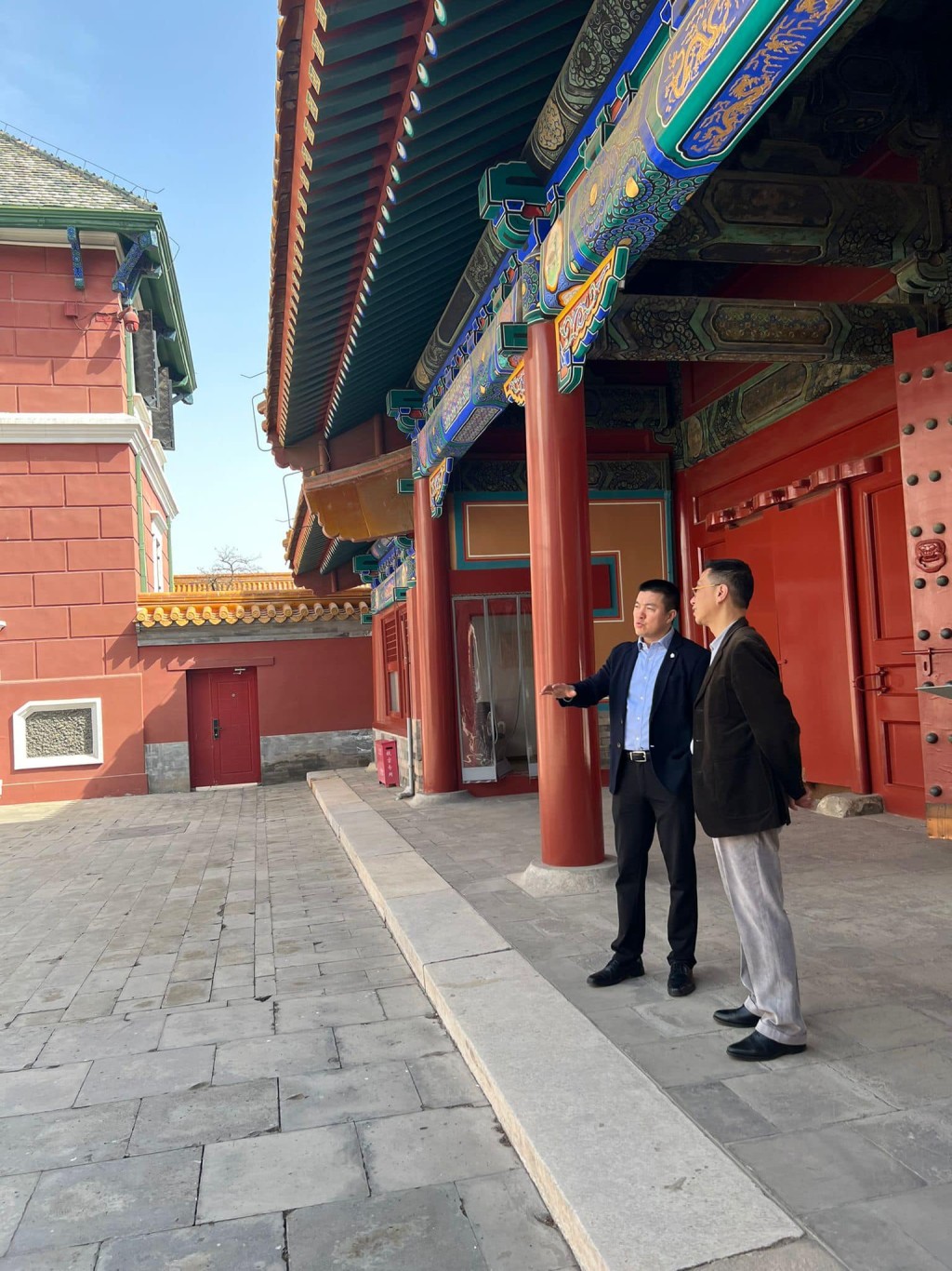 杨润雄表示，故宫博物院将在2025年庆祝开馆100年，文化实力不容置疑。（杨润雄FB图片）