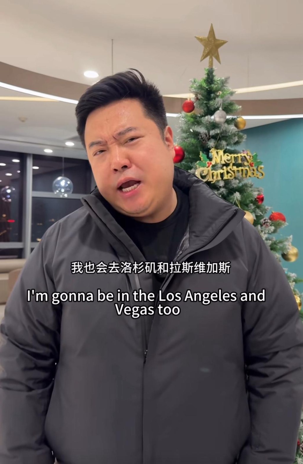 陈睿将特朗普的肢体动作及语气模仿得惟妙惟肖。IG 陈睿将特朗普的肢体动作及语气模仿得惟妙惟肖。IG