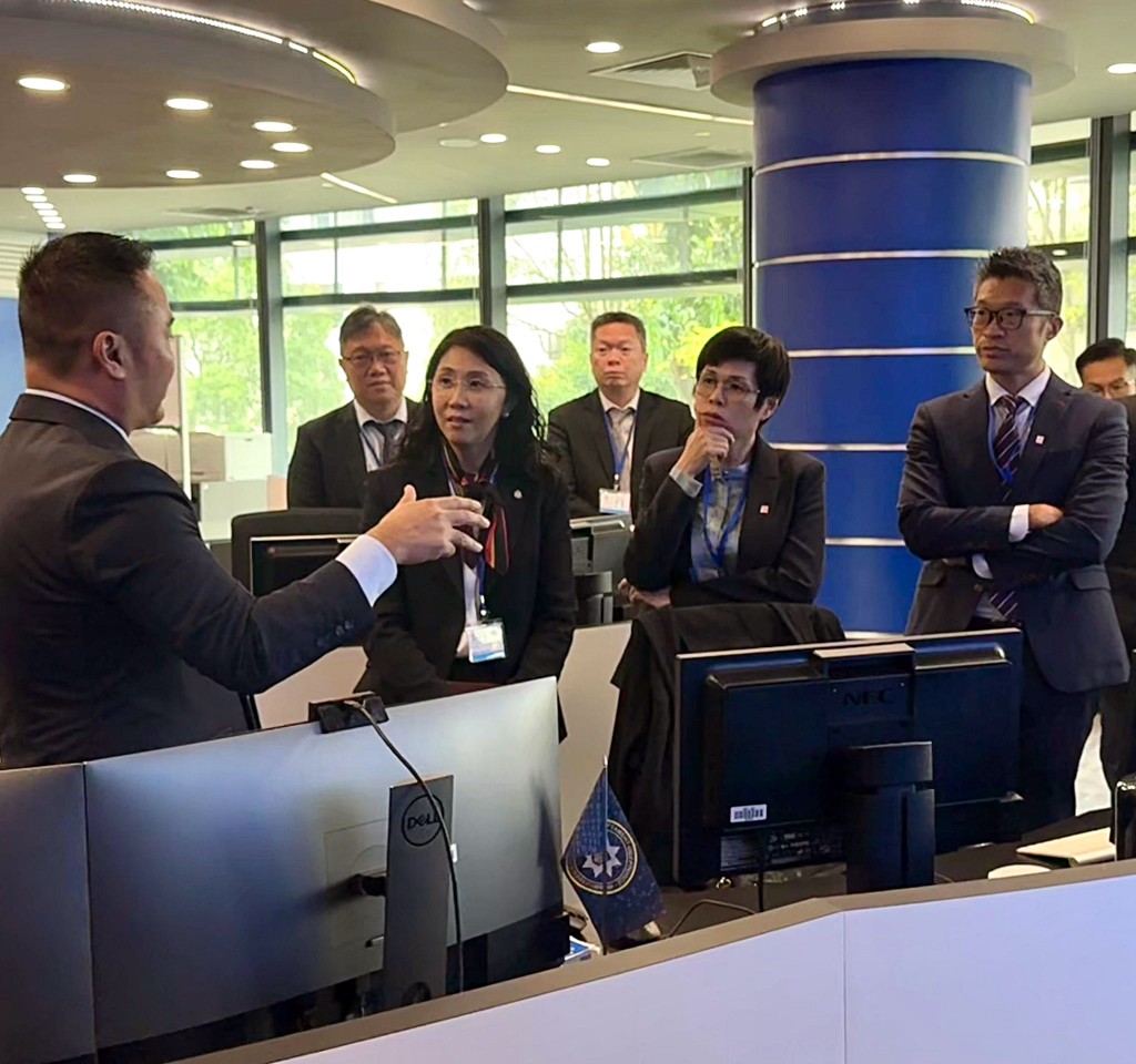 警方再參加「國際誠信管治圓桌會議」。警方提供