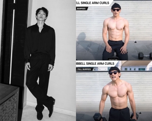 Rain在片中教健身及减磅，他花了3个月减掉22磅。