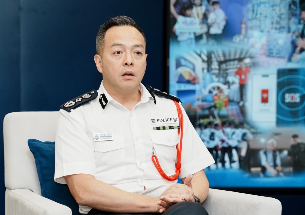 周一鳴表示警方正研究推廣無人機巡邏至其他區域，如長洲、山頂等。資料圖片