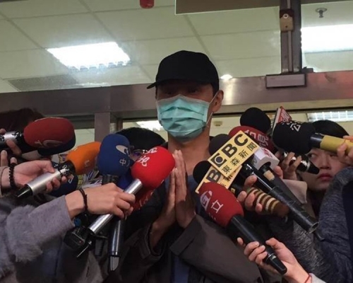 因外賣肉圓無加辣而毒打兒子的林父。網圖