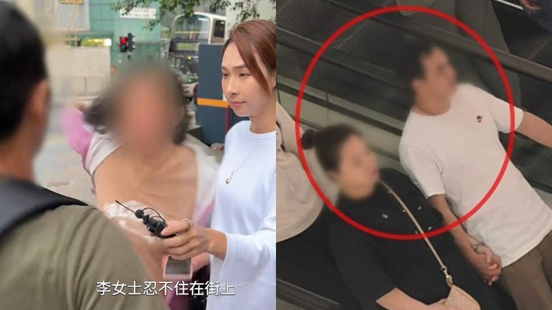 東張西望｜港女哭訴內地丈夫出軌召妓  攞完居留權金屋藏嬌  老婆北上踢竇大巴摑渣男